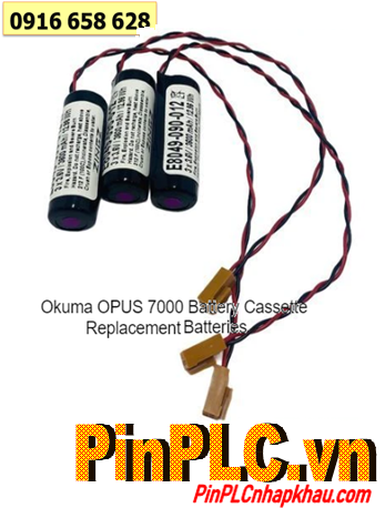 OKUMA OPUS-7000, Pin nuôi nguồn PLC OKUMA OPUS-7000 lithium 3.6v _Xuất xứ PHÁP 